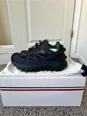 Moncler Black Trailgrip GTX Low Sneakers